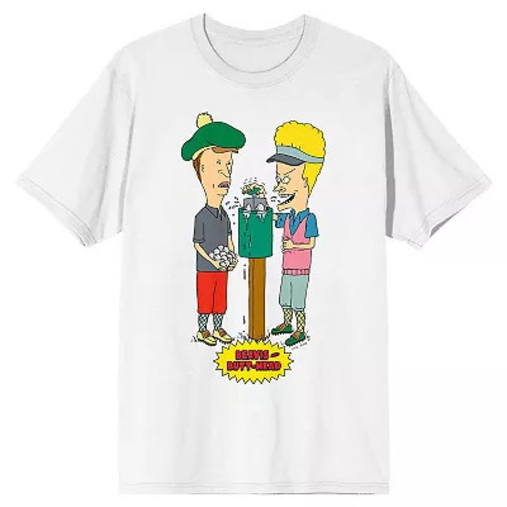 Beavis & Butthead Characters Short Sleeve Graphic Tee